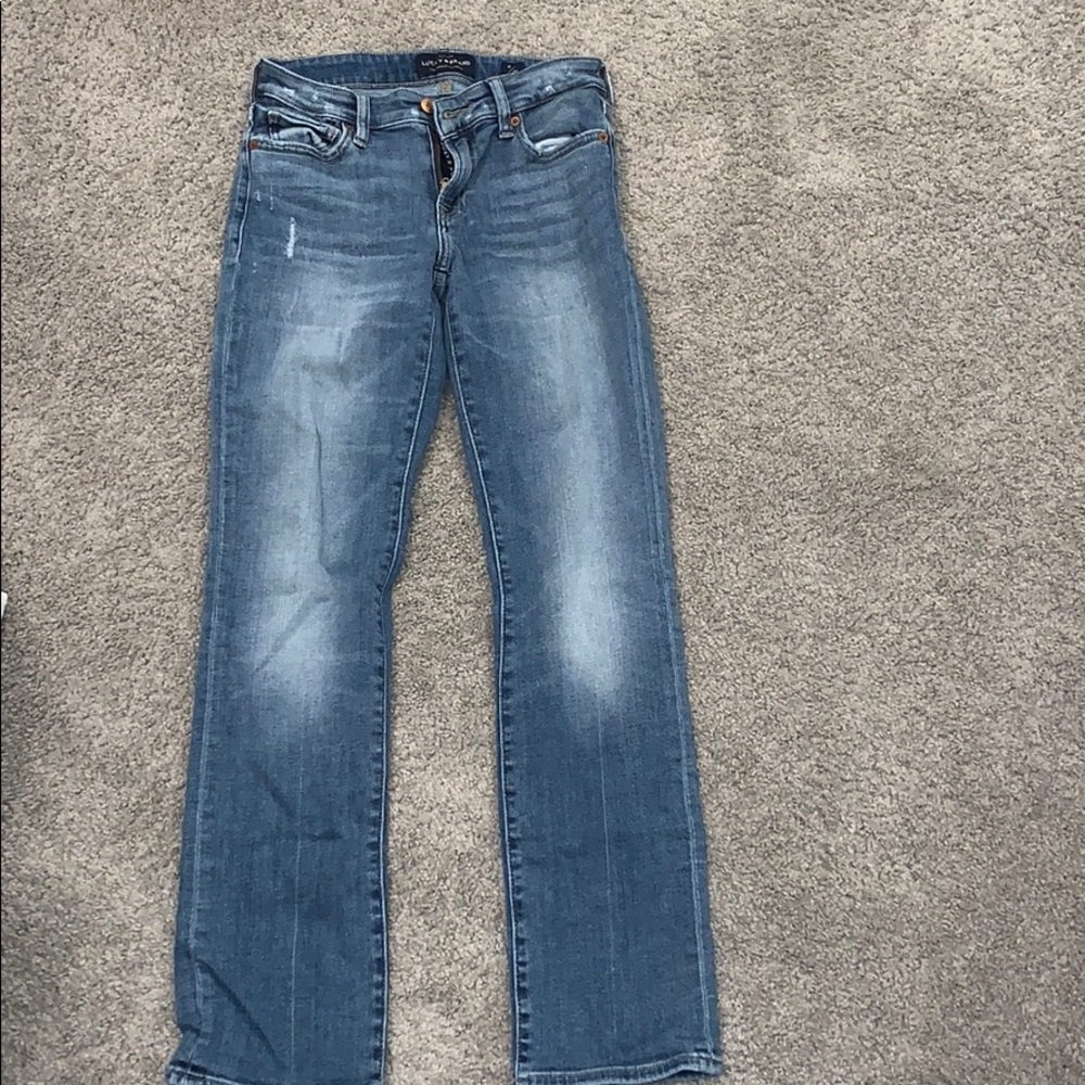 Lucky Brand Dark Wash Straight Leg Jeans